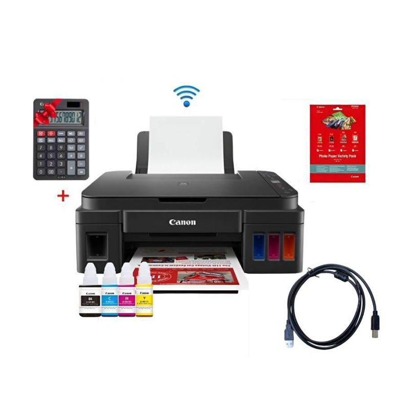 Imprimante CANON PIXMA G3410 à Réservoir Intégré 3en1 WIFI Couleur