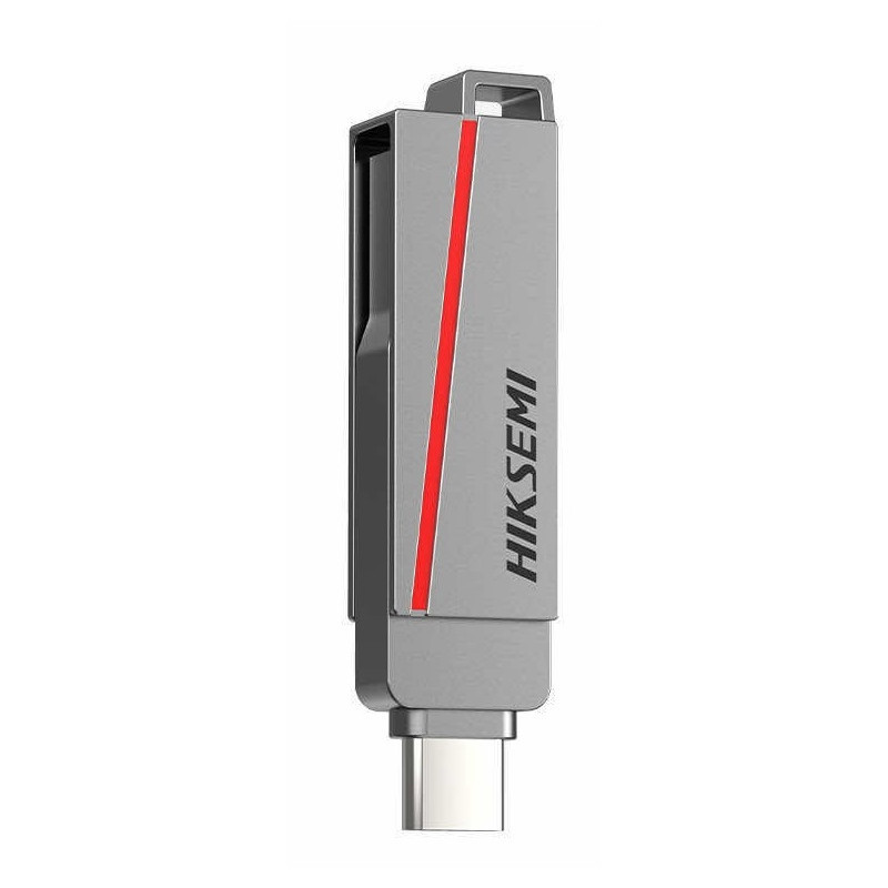 Clé USB 3.2 Type C HIKSEMI DUAL SLIM E307C / 32 Go - Gris