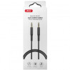 Cable AUX Jack 1m XO R271 - Noir
