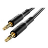 Cable AUX Jack 1m XO R271 - Noir