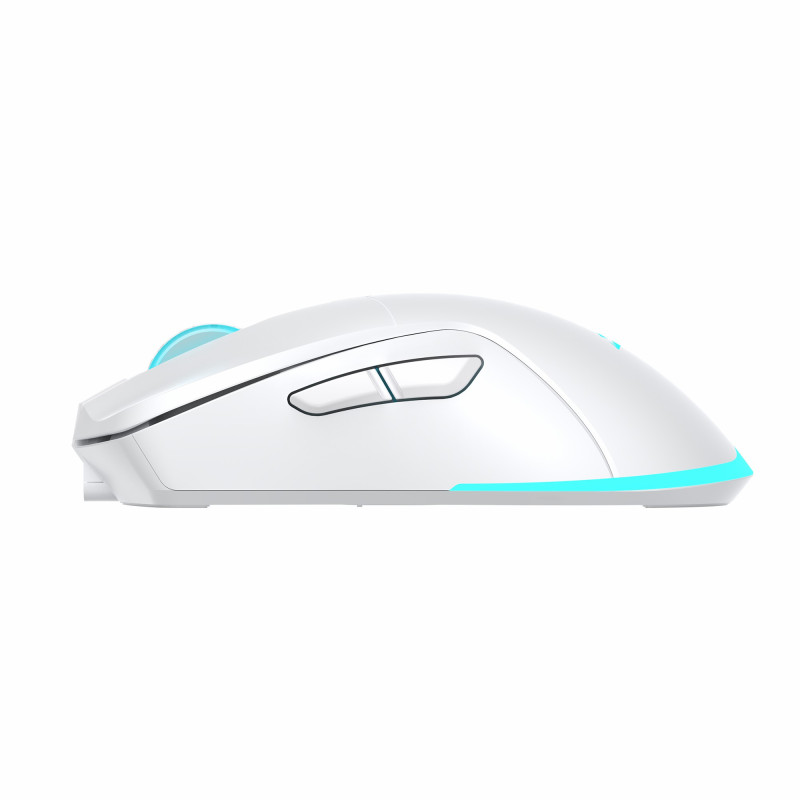 Souris Gaming sans Fil BARACUDA TURTLE BGM-122 - Blanc