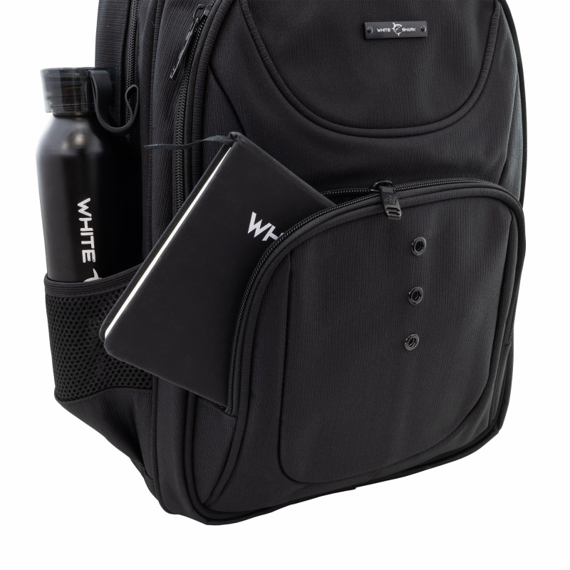 Sac à dos WHITE SHARK COMMANDER GBP-014 pour Pc Portable 18" - Noir