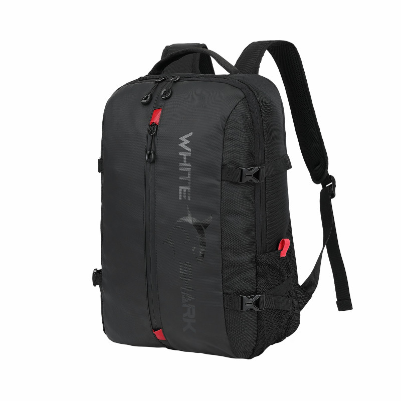 Sac à dos WHITE SHARK RUKSAK TROOPER GBP-009 pour Pc Portable 16" - Noir