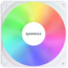 Pack 4 Ventilateur RAIDAMX X-AIR NV-X120FWDC4 - LED ARGB - Blanc