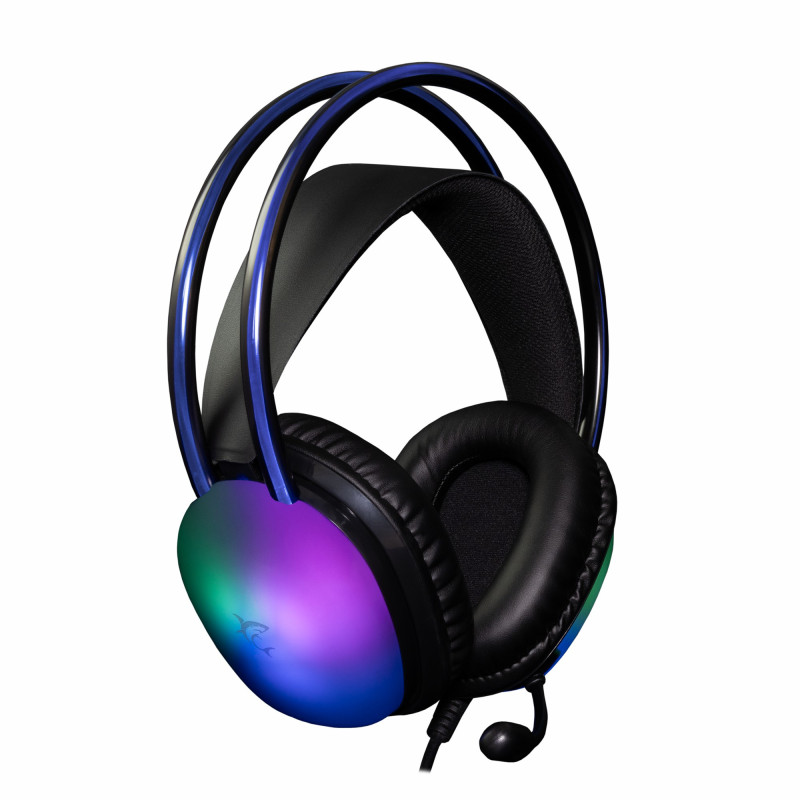 Casque Gaming WHITE SHARK PEACOCK 2 GH-2444 RGB - Noir