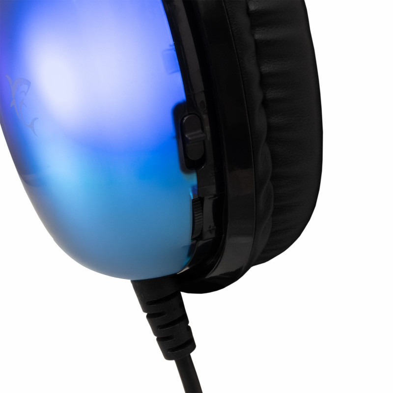 Casque Gaming WHITE SHARK PEACOCK 2 GH-2444 RGB - Noir