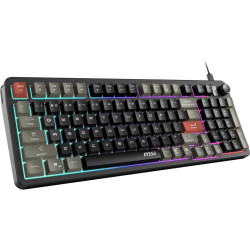 Clavier Membrane MSI FORGE GK110 - Noir