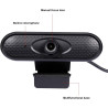 Webcam USB avec Microphone HD 1080P 30IPS