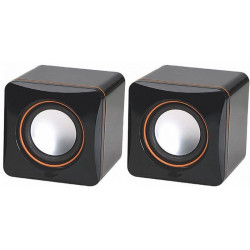 Mini Haut Parleur G101 USB 2.0 - Noir