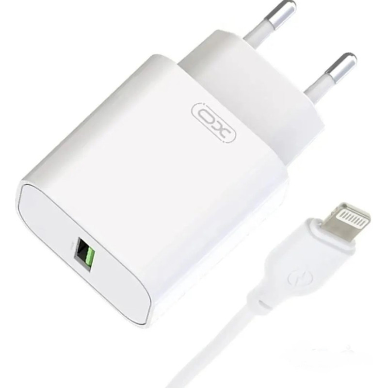Chargeur USB Lightning 20W XO L103 - Blanc
