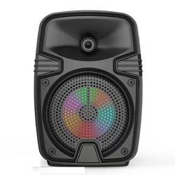 Haut Parleur Bluetooth SING-E ZQS-1328 RGB - Noir