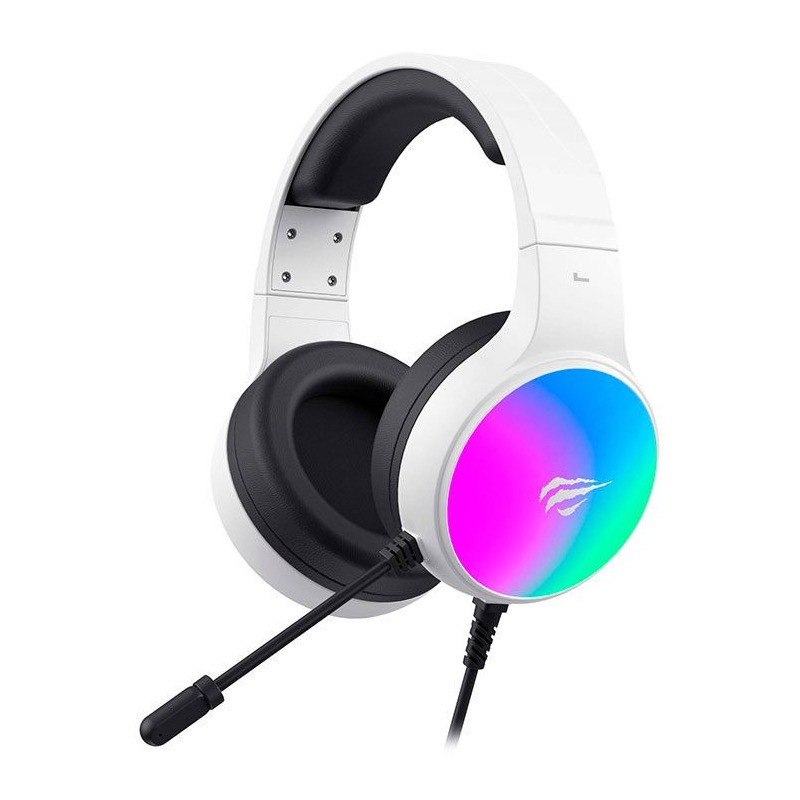 Casque Gaming USB 7.1 HAVIT H2043U RGB - Blanc