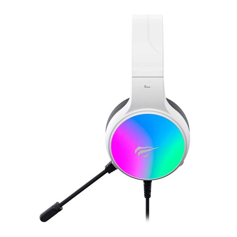 Casque Gaming USB 7.1 HAVIT H2043U RGB - Blanc