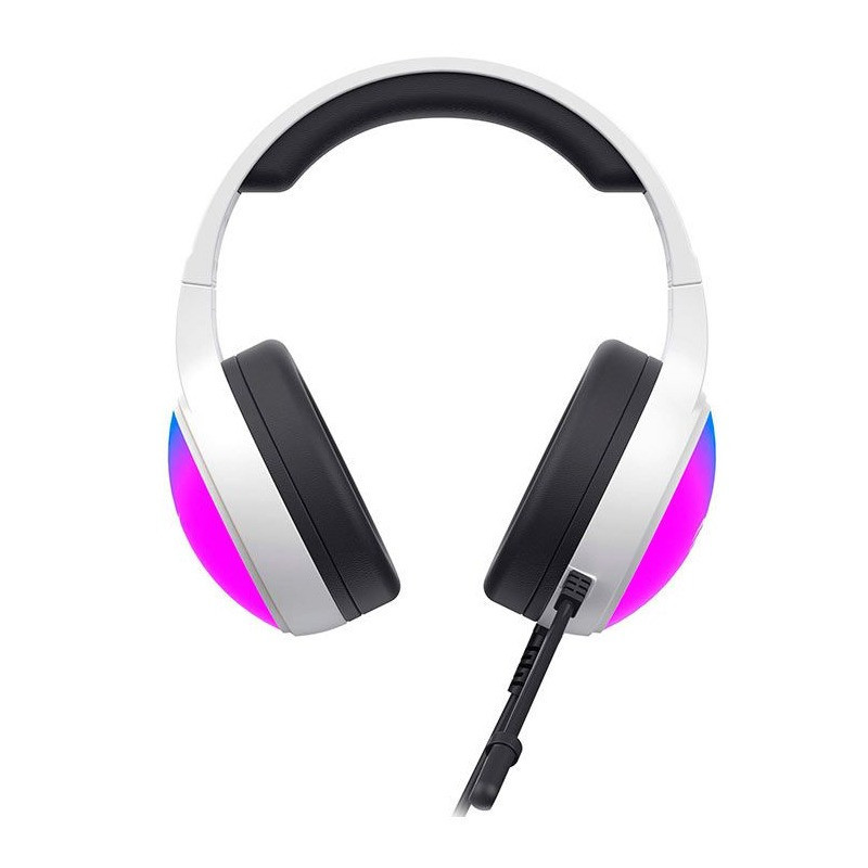 Casque Gaming USB 7.1 HAVIT H2043U RGB - Blanc