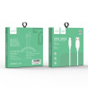 Cable Type C 1m 4A TERA TUC10 - Blanc