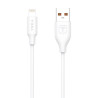 Cable Lightning 1m 4A TERA TUC09 - Blanc