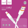 Cable Lightning 1m 3.4A TERA TUC07 - Blanc