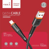 Cable Lightning 1m 3.4A TERA TUC05 - Noir