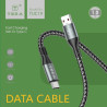 Cable Type C 1m 5A TERA TUC19 - Noir