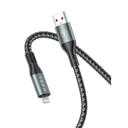 Cable Lightning 1m 5A TERA TUC18 - Noir