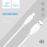Cable Lightning 1m 4A TERA TUC13 - Blanc