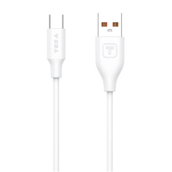 Cable Type C 1m 4A TERA TUC10 - Blanc