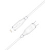 Cable Lightning USB-C 1m 4A TERA TUC14 - Blanc