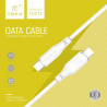 Cable USB-C 1m 4A TERA TUC15 - Blanc