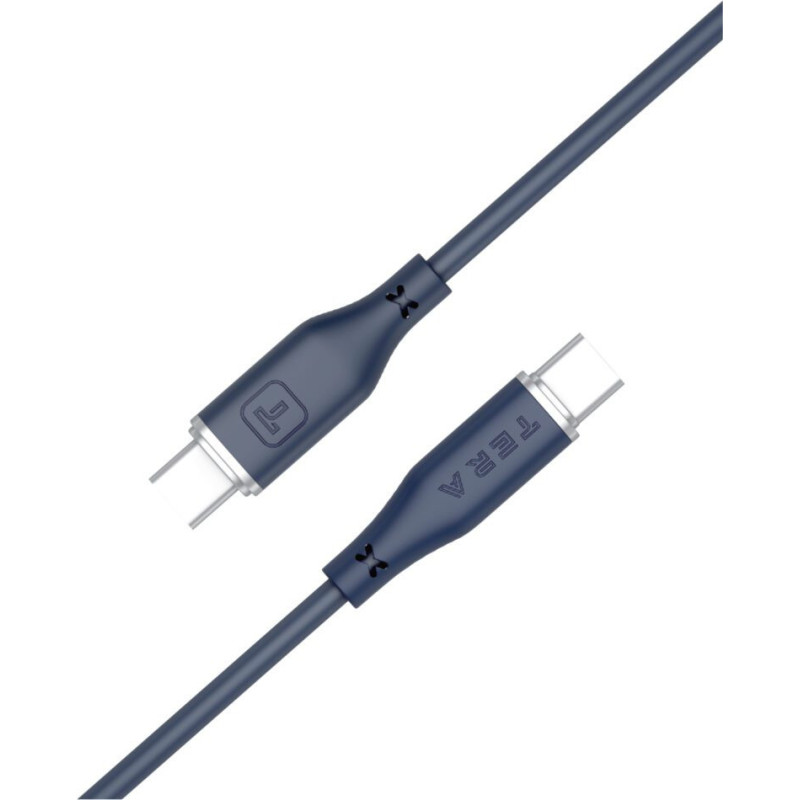 Cable USB-C 1m 4A TERA TUC17 - Noir