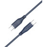 Cable USB-C 1m 4A TERA TUC17 - Noir
