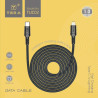 Cable Lightning USB-C 1m 3.4A TERA TUC02 - Noir