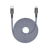 Cable Lightning USB-C 1m 3.4A TERA TUC03 - Gris