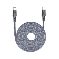 Cable USB-C 1m 3.4A TERA TUC04 - Gris