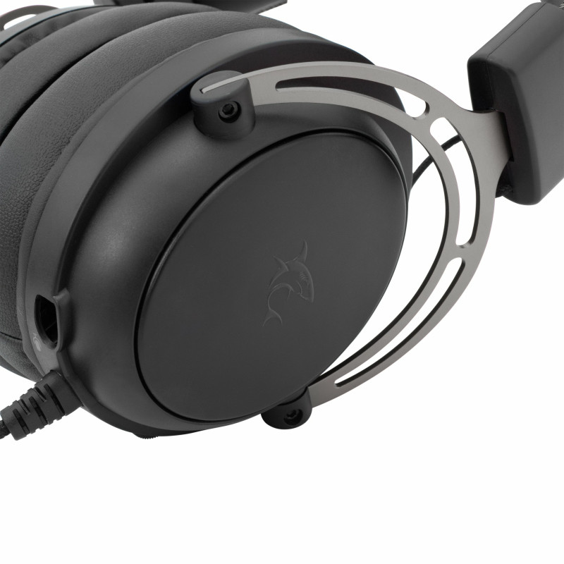 Casque Gaming WHITE SHARK GORILLA GH-2341 - Noir Gris