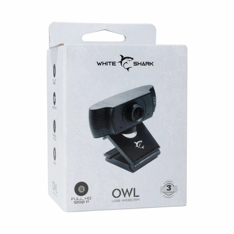 Webcam USB WHITE SHARK OWL Full HD 1080p GWC-004