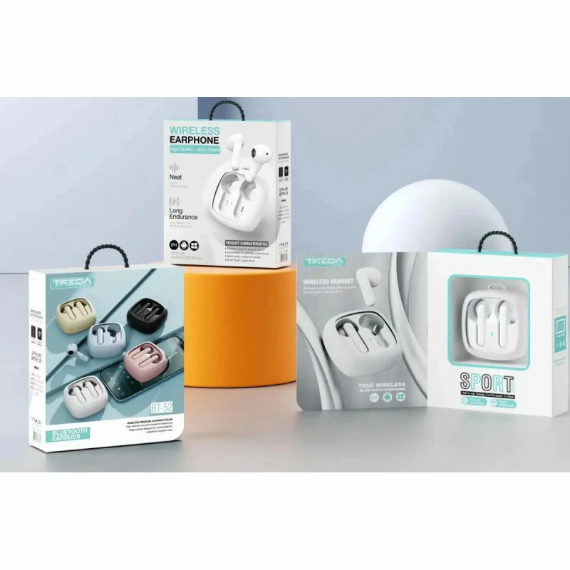 Ecouteur Bluetooth TREQA BT52 - Blanc