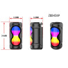 Haut Parleur Bluetooth 16W SING-E ZQS-4269 RGB