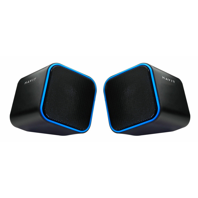 Haut Parleur 2.0 HAVIT SK473 - Noir Bleu