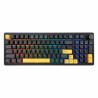 Clavier sans Fil / Bluetooth WHITE SHARK EXCALIBUR GK-007151 - Wine Red Switch - Noir