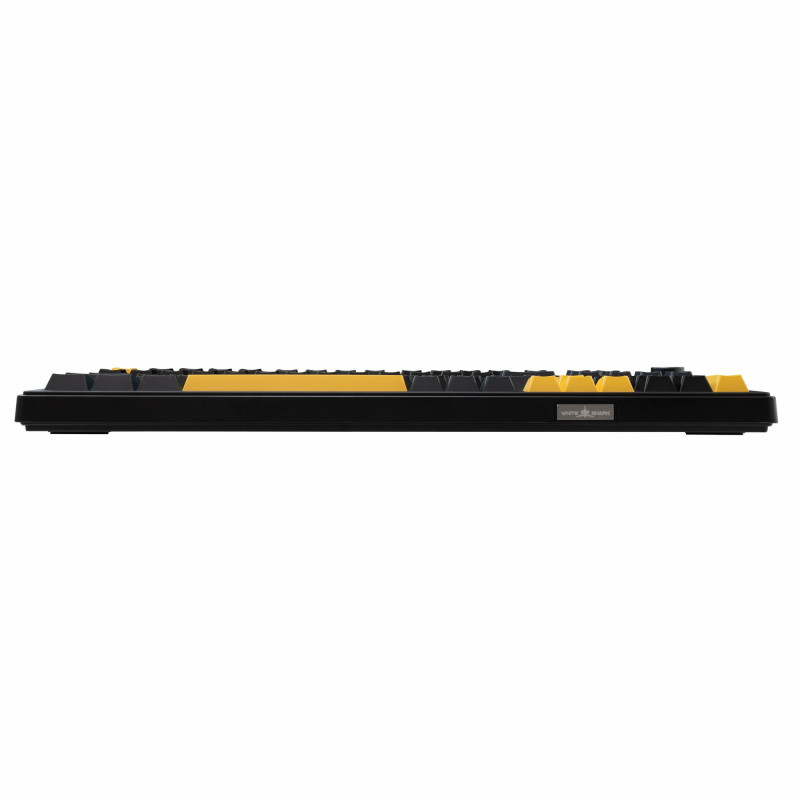 Clavier sans Fil / Bluetooth WHITE SHARK EXCALIBUR GK-007151 - Wine Red Switch - Noir