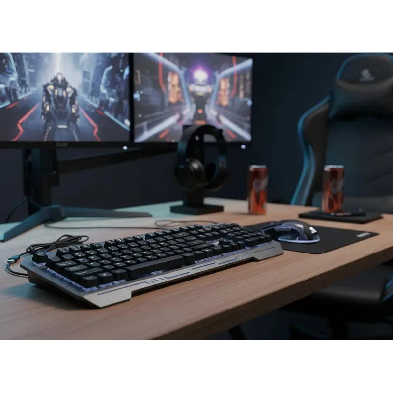 Pack Souris + Clavier Gaming KT880 - Noir