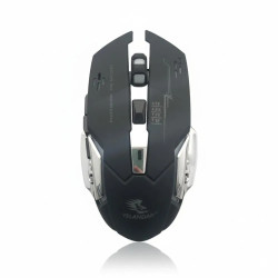Souris sans Fil / Bluetooth Rechargeable Q6 RGB - Noir