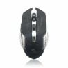 Souris sans Fil / Bluetooth Rechargeable Q6 RGB - Noir
