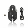 Souris sans Fil / Bluetooth Rechargeable Q6 RGB - Noir