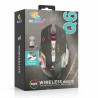 Souris sans Fil / Bluetooth Rechargeable Q6 RGB - Noir