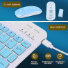 Combo Mini Clavier et Souris Bluetooth