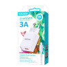 Chargeur Type C 3A 15W KAKUSIGA KSC-931 Avec Cable - Blanc
