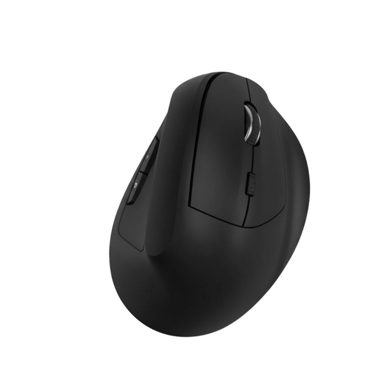 Souris Verticale Sans fil / Bluetooth Pour Droitier D7 - Noir