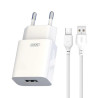 Chargeur Micro USB 2.4A XO-L99 - Blanc