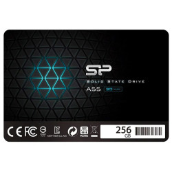 Disque SSD SILICON POWER A55 256GB SATA III 2.5" - R 530 / W 450